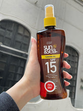 Eva Sun & Sea Tanning Oil Spray SPF 15 - 200 ml 20%OFF